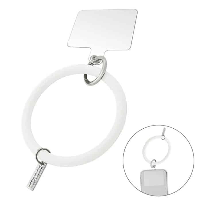 SYA002092501A.jpg JUNSUNMAY Silikon-Armband, Handy-Lanyard-Schlaufe, Anti-Verlust-Handgelenkseil, universell für Handyhülle – Bild 1