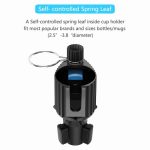 A01 Universelles, verstellbares Autotablett, tragbarer Getränkehalter, Essenstablett, erweiterter Auto-Getränkehalter – Bild 2