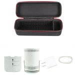 Für Samsung Freestyle Portable Handheld Projektor Aufbewahrungstasche Akku Dock Aufbewahrungsbox