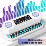 X20 Multifunktions-Gesangs-Soundkarte Audiomaschine Square Dance Karaoke Drahtloser Bluetooth-Lautsprecher – Bild 3