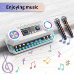 X20 Multifunktions-Gesangs-Soundkarte Audiomaschine Square Dance Karaoke Drahtloser Bluetooth-Lautsprecher – Bild 4