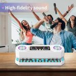 X20 Multifunktions-Gesangs-Soundkarte Audiomaschine Square Dance Karaoke Drahtloser Bluetooth-Lautsprecher – Bild 5