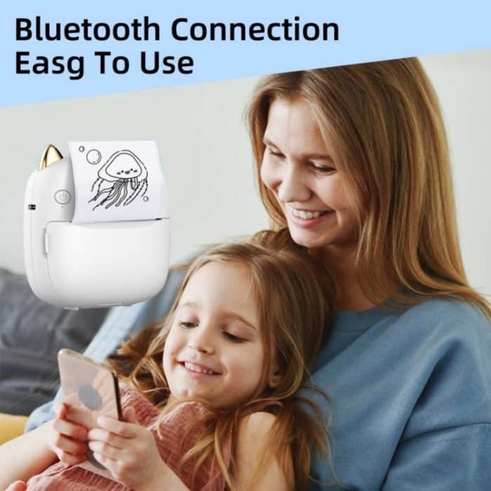 C23 Tragbarer Minidrucker Thermodrucker – Bild 2