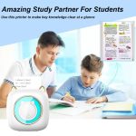 C23 Tragbarer Minidrucker Thermodrucker – Bild 3