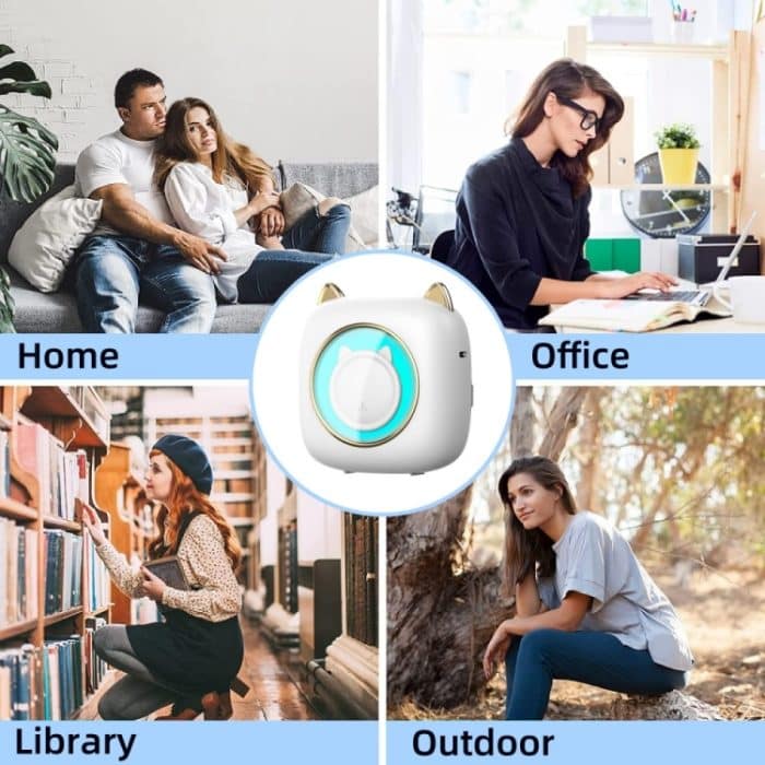 C23 Tragbarer Minidrucker Thermodrucker – Bild 4