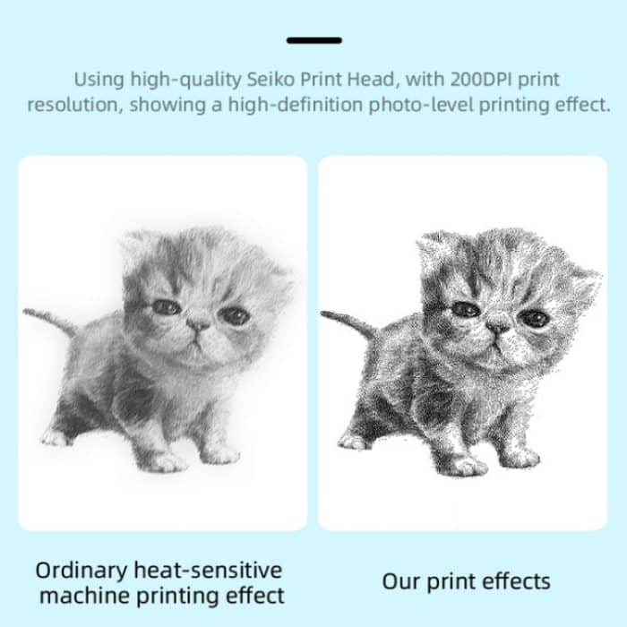 C20 Tragbarer Multifunktions-Minidrucker unterstützt OCR-Textscannen – Bild 3