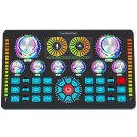 Q7 Live-Streaming-Soundkarten-Audiomixer für Live-Aufnahmen