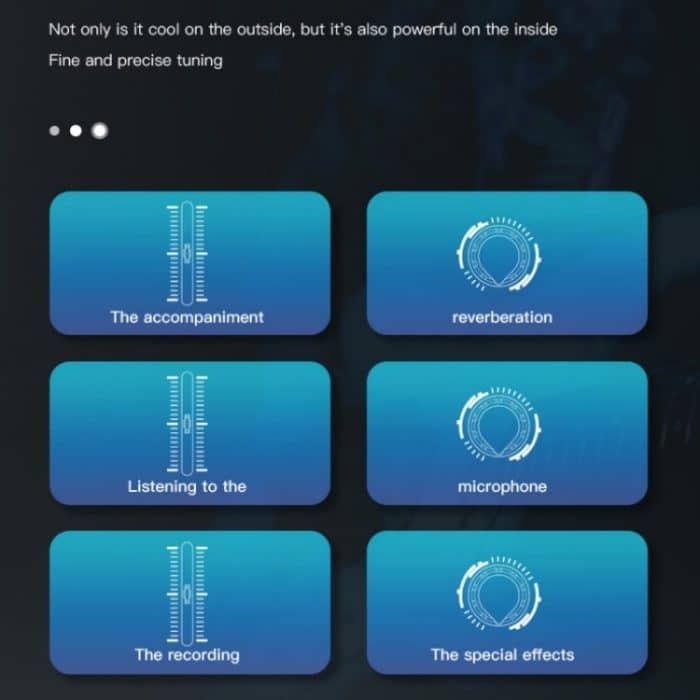 M6 Live Soundkarte Multifunktionaler kabelloser Voice Changer Broadcast Mixer – Bild 4