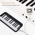 3,3 Fuß langes USB-C-/Typ-C-zu-USB-B-MIDI-Adapterkabel für Samsung-/Huawei-Laptops/MIDI-Tastaturen/Audio-Interface-Aufnahmen – Bild 3
