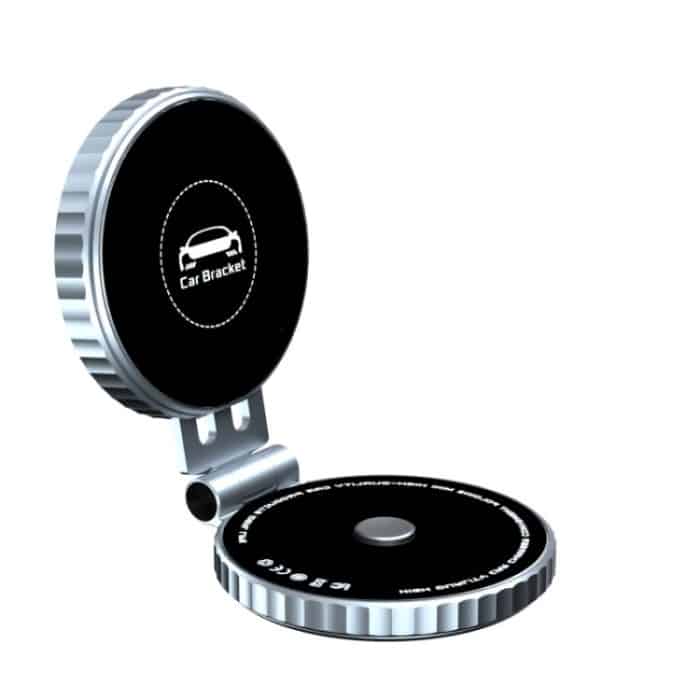 T1 Für Tesla Magnetischer, skalierbarer, faltbarer, um 360 Grad drehbarer Auto-Handyhalter – Bild 1