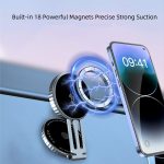 T1 Für Tesla Magnetischer, skalierbarer, faltbarer, um 360 Grad drehbarer Auto-Handyhalter – Bild 4