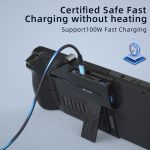 V266 Für Steam Deck 5 in 1 Halterung Dockingstation Ladestation Unterstützung 4K/60Hz USB3.0 – Bild 4