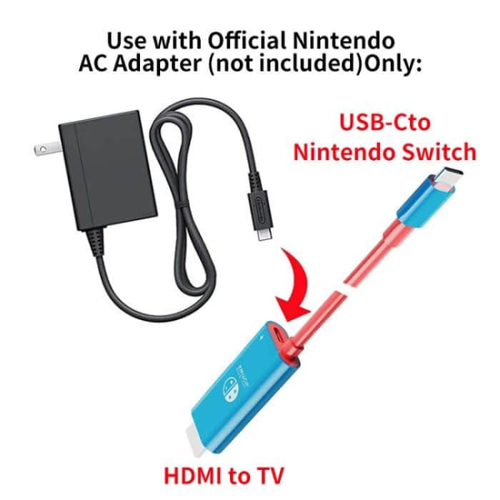 ENKAY ENK-CB136 6,6 Fuß.Typ-C-zu-HDMI-Konvertierungskabel für Switch 4K HD-Projektionsfernseher – Bild 4