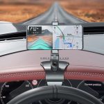 088 Mit Parkplatz-Telefonschild, 360-Grad-Drehung, Auto-Armaturenbrett-Halterung, Handy-Halterung – Bild 5