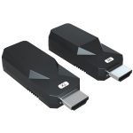HDMI Extender 165 Fuß Audio Video 1080P über Cat5 Cat6 Ethernet-Kabel übertragen verlustfreies Signal HDMI-Fernverlängerungsadapter