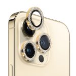 NORTHJO Kameraobjektiv, gehärtetes Glas, Metall-Strass-Ringfolie, For iPhone 14 Pro / 14 Pro Max