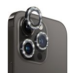 NORTHJO Kameraobjektivschutz aus gehärtetem Glas, glitzernde Metallringfolie, For iPhone 13 Pro / 13 Pro Max