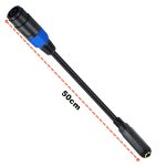 JUNSUNMAY Speakon-Buchse auf 6,35-mm-Buchse, Audio-Lautsprecher-Adapterkabel, Länge: 50 cm – Bild 2