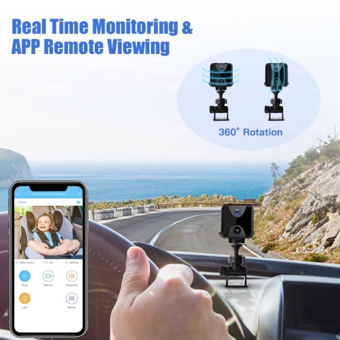 R7 Wireless WiFi Webcam Netzwerk Home Security Kamera HD Nachtsicht Handy Remote Monitor – Bild 4