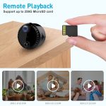 R10 4K HD Nachtsicht Handy-Fernkamera WiFi Webcam Heimnetzwerk-Monitorkamera, R10 (Black), R10 (White) – Bild 3