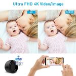 R10 4K HD Nachtsicht Handy-Fernkamera WiFi Webcam Heimnetzwerk-Monitorkamera, R10 (Black), R10 (White) – Bild 8
