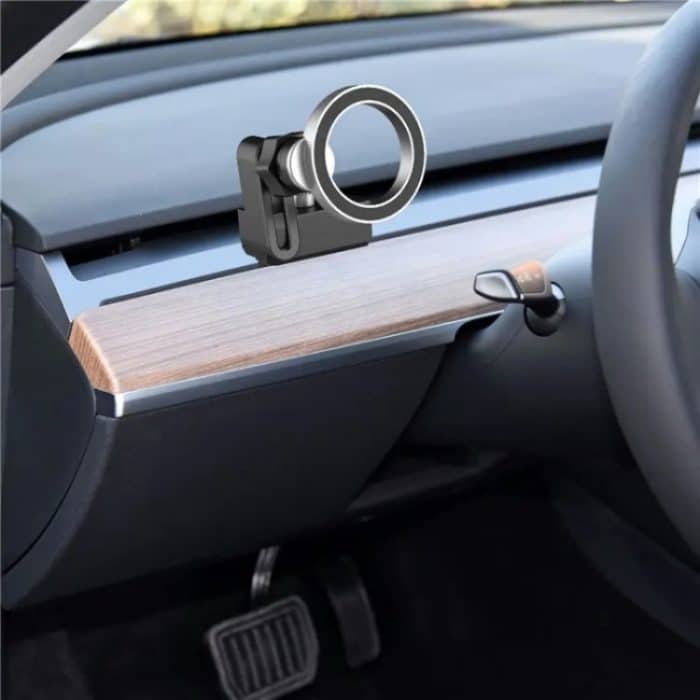 CZ-156 Für Tesla Telefonhalter Anti-Rutsch-stoßfeste Telefonhalterung Magnetische Autohalterung – Bild 5