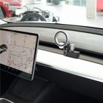 CZ-156 Für Tesla Telefonhalter Anti-Rutsch-stoßfeste Telefonhalterung Magnetische Autohalterung – Bild 6