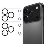 2 Stück ENKAY Hat-Prince Schwarzer Ring 9H Rückkameraobjektiv gehärtete Glasfolie, For iPhone 17 Pro Max, For iPhone 17 Pro, For iPhone 17, For iPhone 17 Air, For iPhone 15 Pro / 15 Pro Max, For iPhone 15 / 15 Plus, For iPhone 16 Pro / 16 Pro Max...