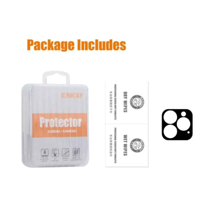 ENKAY Hat-Prince 9H Rückfahrkameralinse aus gehärtetem Glas, For iPhone 16 Pro / 16 Pro Max, For iPhone 16 / 16 Plus, For iPhone 15 Pro / 15 Pro Max, For iPhone 15 / 15 Plus – Bild 6