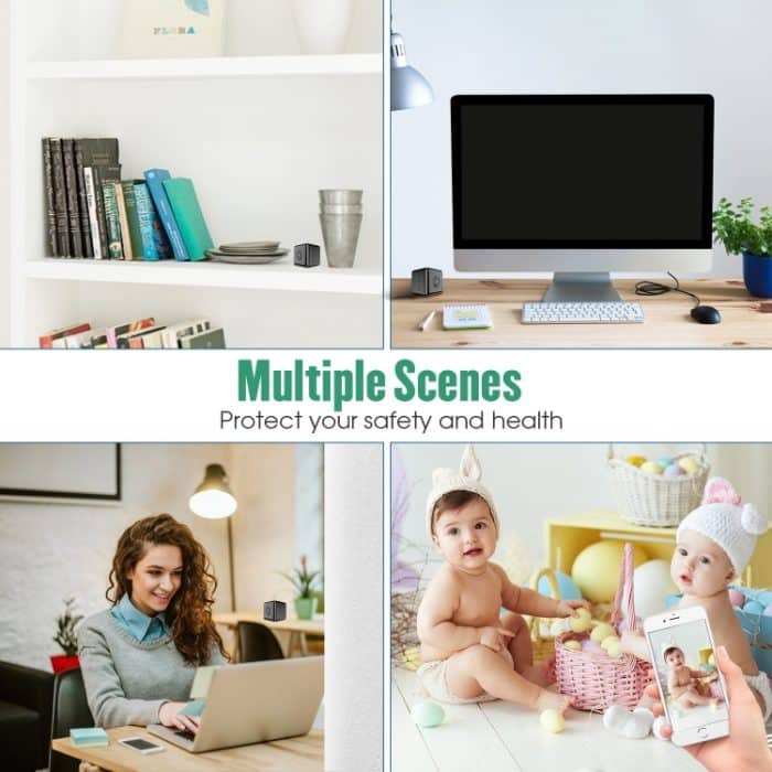 W10 Home Wireless IP-Kamera Mini-WLAN-Netzwerkkamera mit Nachtsicht – Bild 7