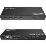 Wavlink UG69DK1 5K Typ-C Dual Display USB 3.0 Video Gigabit Ethernet HDMI Dockingstation, US Plug, EU Plug, UK Plug, AU Plug – Bild 2