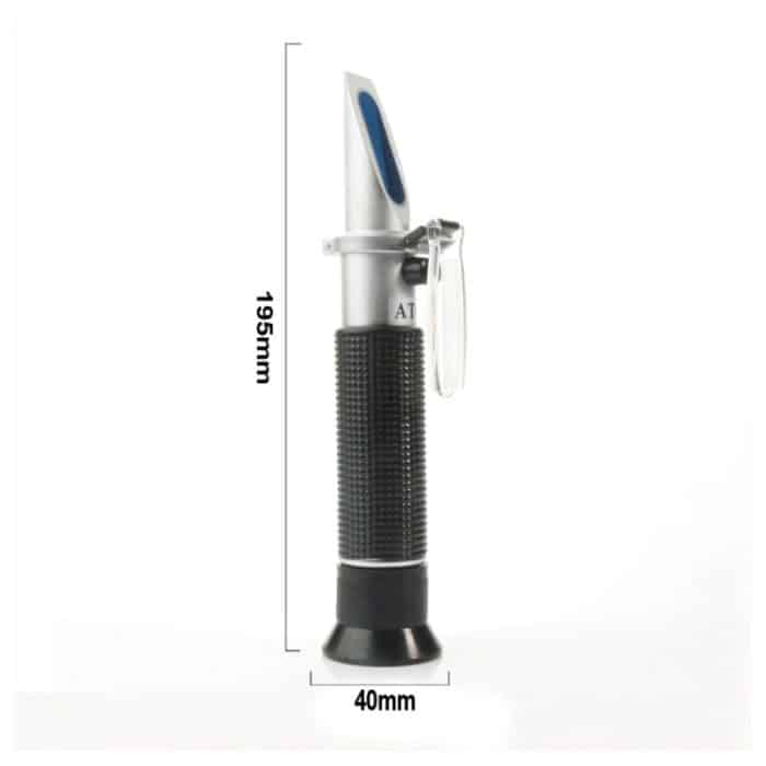 RZ116 Refraktometer Alkohol Tragbare Automatische digitale Refraktometer 0-80 Glykol Handheld ATC Brix Refraktometer Bierkiste – Bild 4