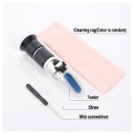 RZ117 Optischer Brix-Meter Handheld Hochkonzentration Brix Meter Honig-Sugar-Zähler 0-90 Reichweite – Bild 6