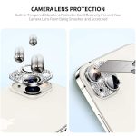 ENKAY Hat-Prince Blink Diamond Kameraobjektiv aus Aluminiumlegierung + Vollschutz aus gehärtetem Glas, For iPhone 15 / 15 Plus – Bild 3