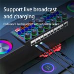 SY8 Live Soundkarte All-in-One-Maschinenlautsprecher Stereo-Subwoofer mit Mikrofon – Bild 6