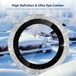 ENKAY Hat-Prince Glitzer-Hinterglasfolie aus gehärtetem Glas aus Aluminiumlegierung, For iPhone 17 Air – Bild 5