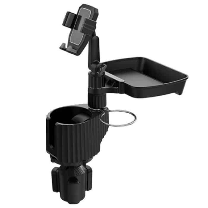 A10 Multifunktionales Lebensmittel-Snack-Tablett, Autohalterung, Auto-Getränkehalter, Kaffeetasse, Telefonständer, A10, A10 (Green) – Bild 1