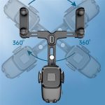 R009 Universeller, einziehbarer Handy-Clip-Halter für Fahrzeuge, Auto-Rückspiegel, Handy-Halterung, R009 (Green), R009 (Black) – Bild 8