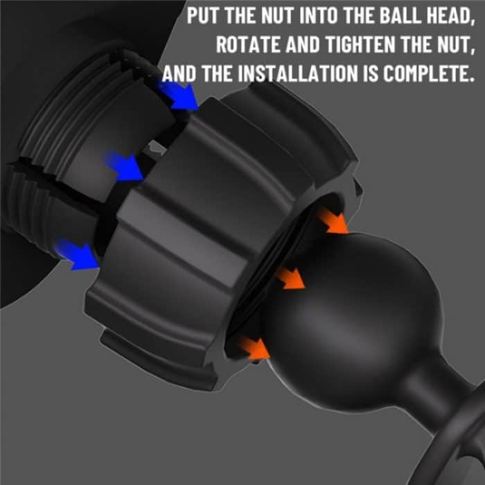 C18 mit Lüftungsschlitz-Clip, Auto-Klebe-Armaturenbrett-Halterung, magnetische Handy-Halterung – Bild 3