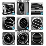 C18 mit Lüftungsschlitz-Clip, Auto-Klebe-Armaturenbrett-Halterung, magnetische Handy-Halterung – Bild 6