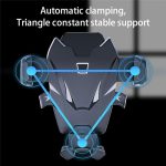 D39 + 105 Mit Air Vent Clip Saugnapf Basis Teleskop Arm Automatische Klemme Auto Telefon Halter Halterung – Bild 3