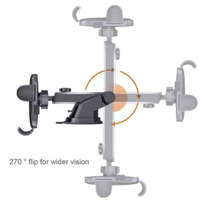 D33 Mit Air Vent Clip Saugnapf Basis Schwerkraft Sensing Auto Telefon Halter Halterung – Bild 3