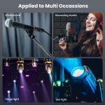 JUNSUNMAY XLR-Mikrofonkabel (Stecker auf Buchse), 3-poliges Audiokabel, symmetrisches, abgeschirmtes Kabel, 0.5m, 1m, 1.5m, 2m, 3m, 5m, 10m, 15m, 20m – Bild 5