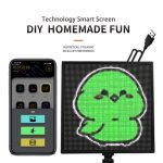 P64L Auto Heckscheibe Scrollen Nachricht LED Matrix Panel DIY Text Muster Ausdruck Bildschirm – Bild 5