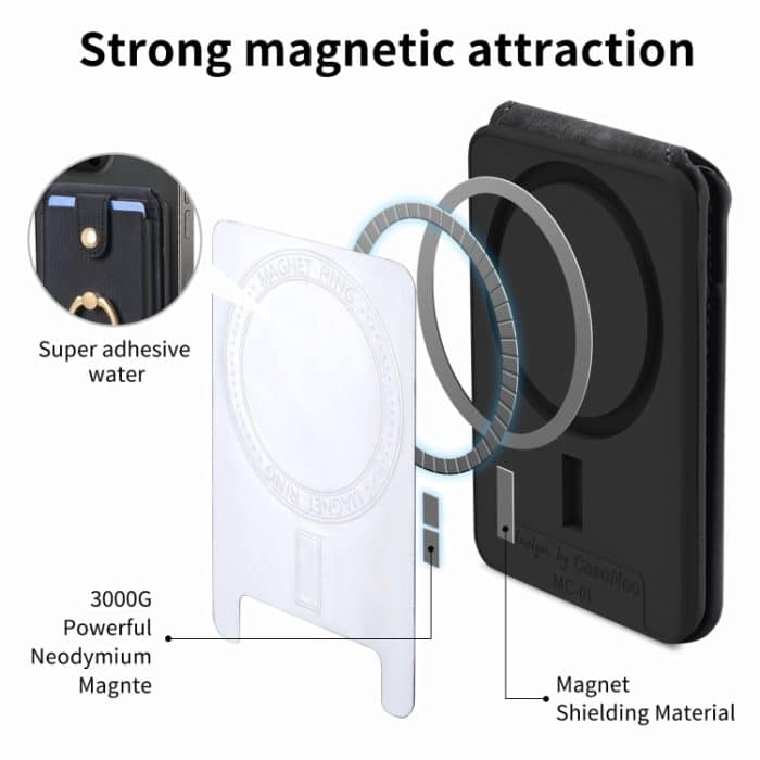 Magsafe Cross Vertical Card Bag Case für iPhone 15 / 14 / 13 – Bild 8