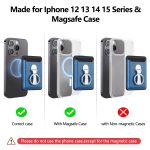 Magsafe Klappring-Telefonkartentasche für iPhone 15 / iPhone 14 / iPhone 13 – Bild 8