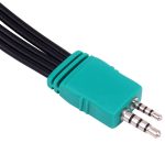 JUNSUNMAY 0,3 m 3,5 mm + 2,5 mm Stecker auf 5 x Cinch-Buchse AV-Kabel für Samsung TV BN39-01154W – Bild 6