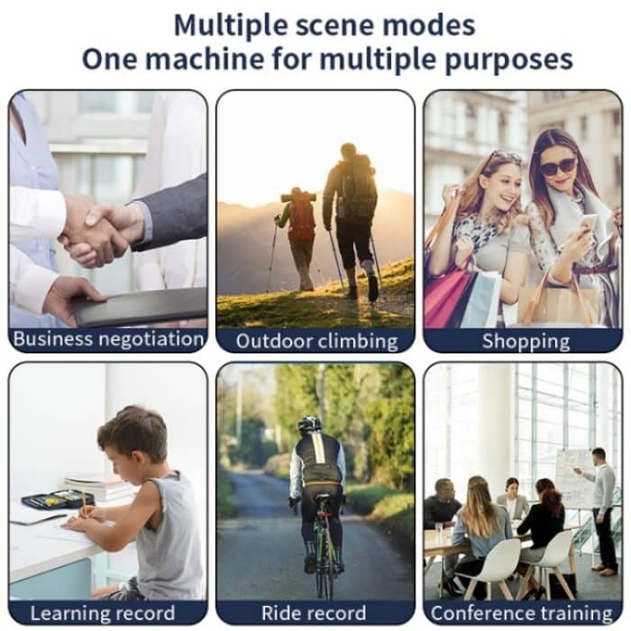 H81 HD WiFi Aufnahme Nachtsicht Voice Recorder Rauschunterdrückung Audio Recorder Gerät – Bild 8