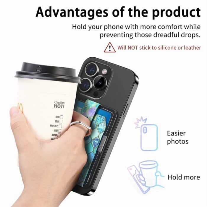 Magsafe Castillo Handykartenetui mit bemaltem Ring – Bild 7