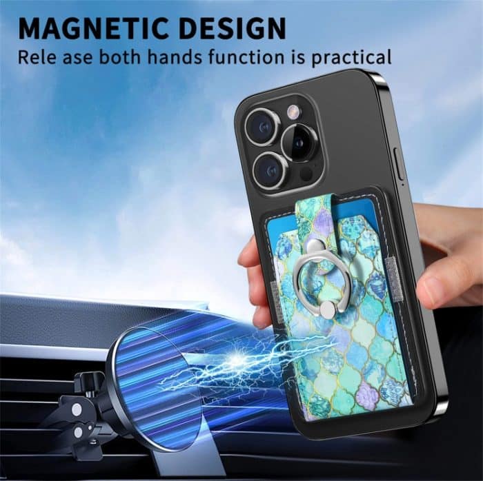 Magsafe Castillo Handykartenetui mit bemaltem Ring – Bild 9